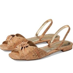 Lilly Pulitzer Cork Textured Sandals